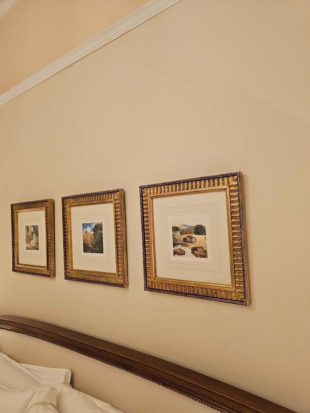 Lot 911: * 3 x Framed Prints – John Sell Cotman, "On the River Greta" and "Greta Bridge"