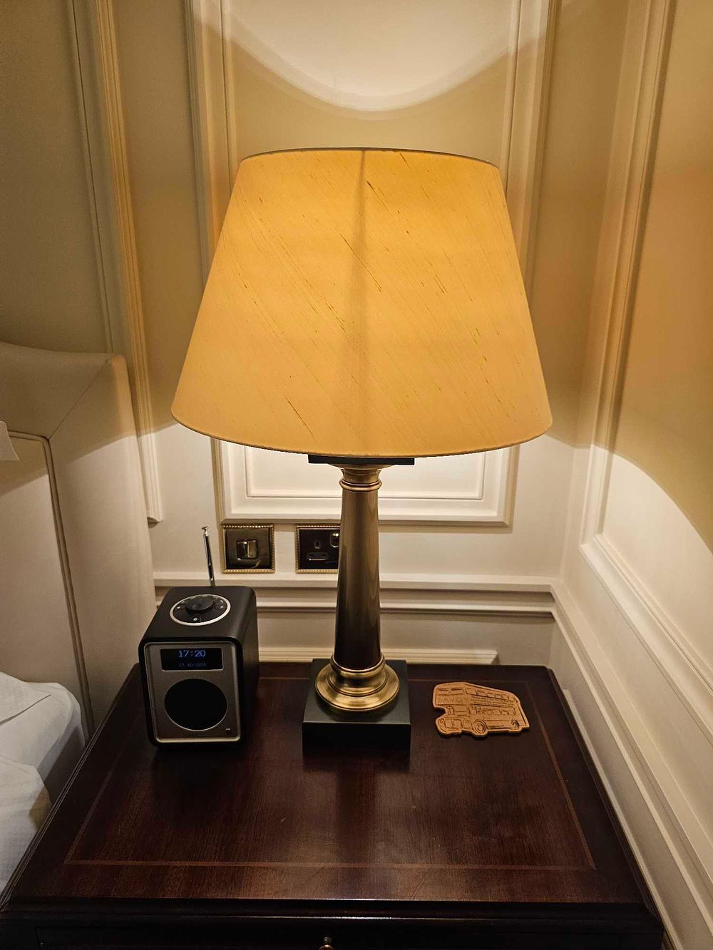 Lot 951: * A Pair of Chelsom Elite Lamps in Antique Brass and Gunbarrel Bronze, 78cm Tall