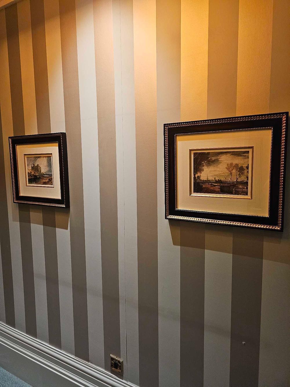 Lot 2012: * A pair of framed prints after two celebrated compositions by Joseph Mallord William Turner