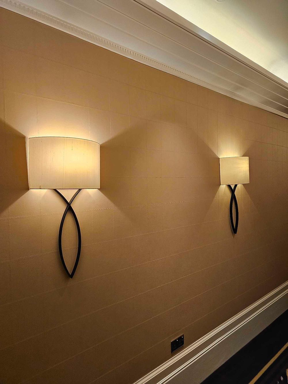 Lot 2054: * A pair of Nicolas Aubagnac wall light SALSA I forged solid steel