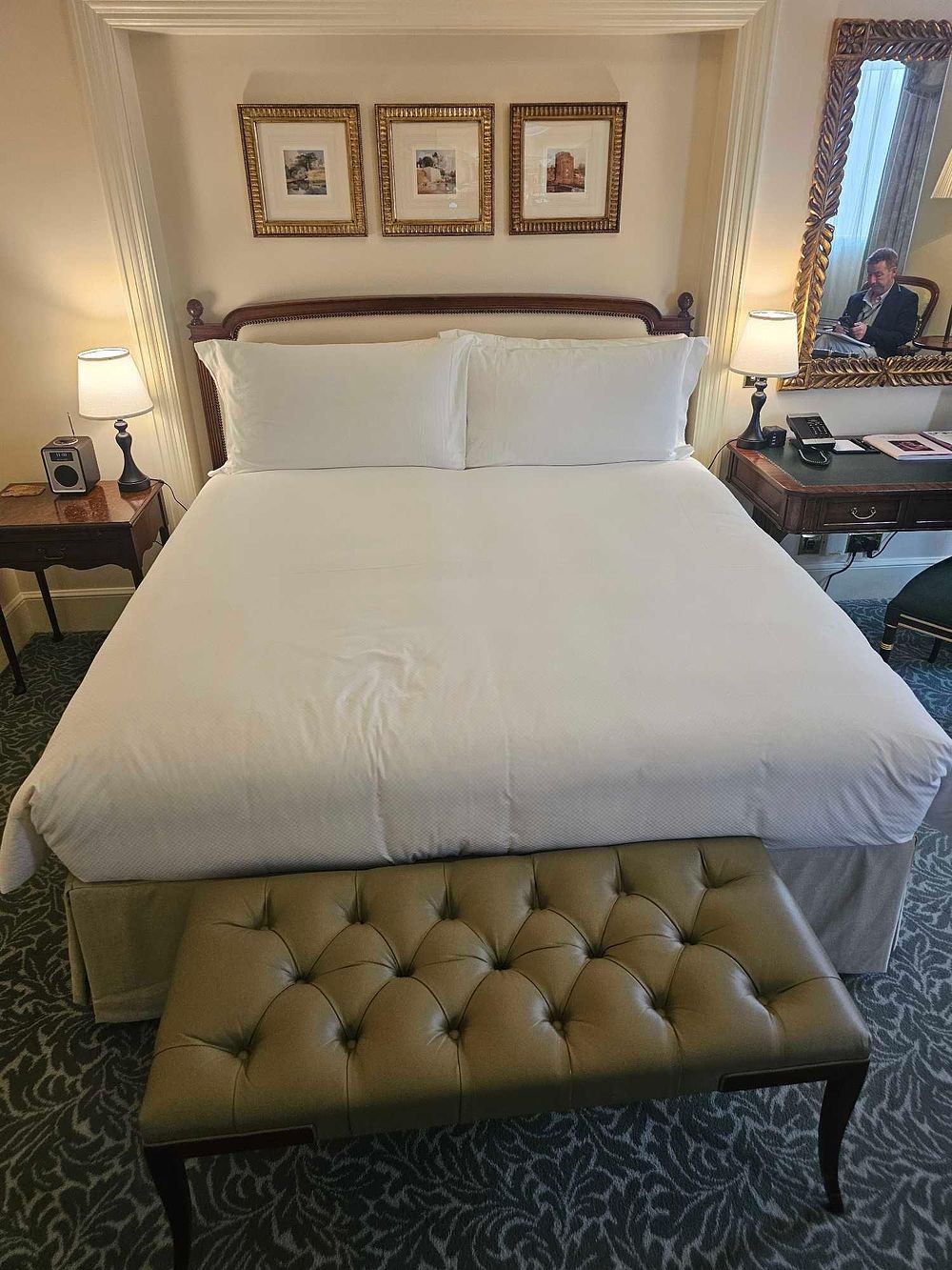 Lot 2140: * Bed Set – Zip and Link Superking Sealy Hospitality Mattress, Headboard and Upholstered Divan Base