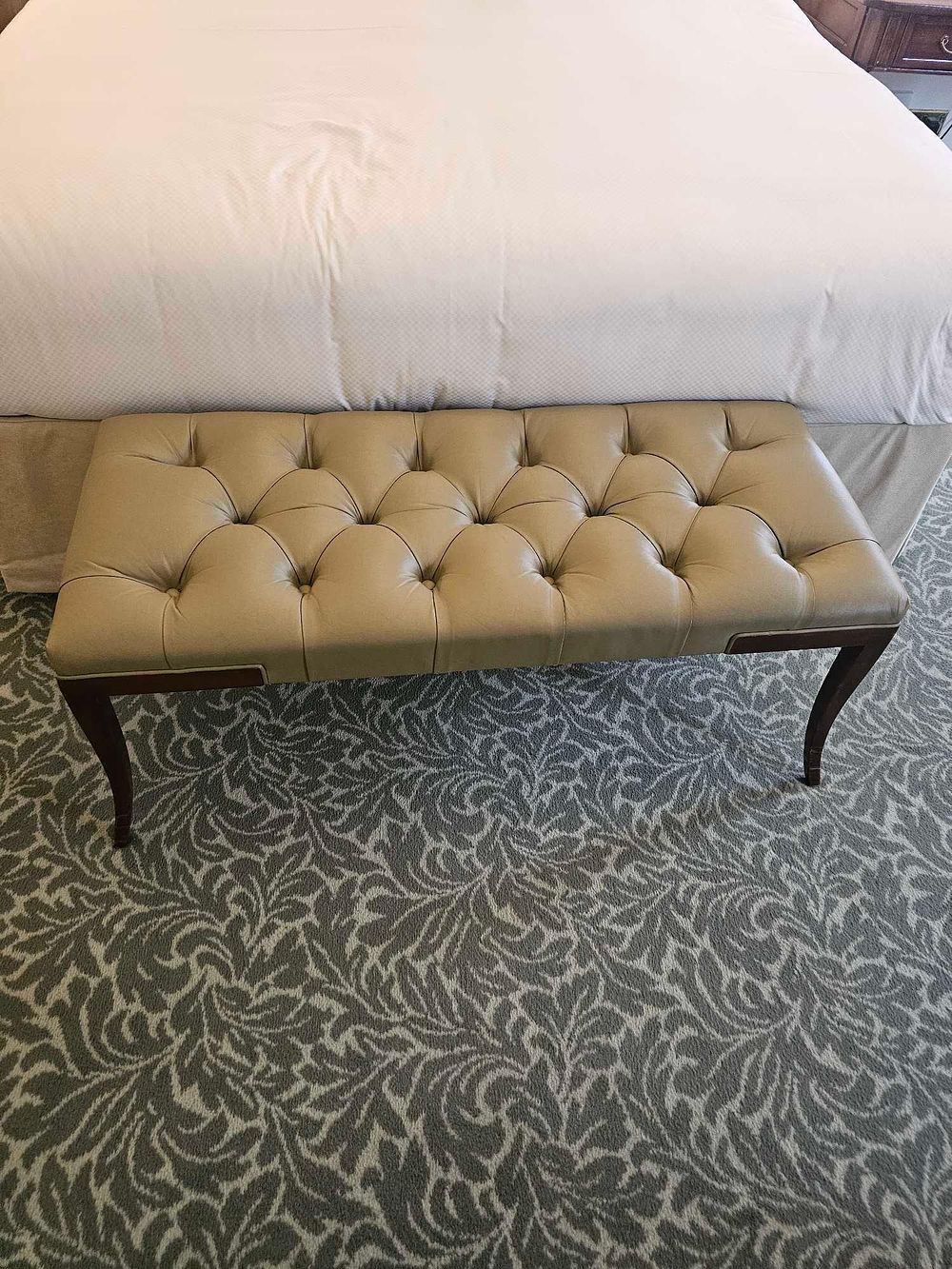 Lot 2147: * End of Bed Bench –