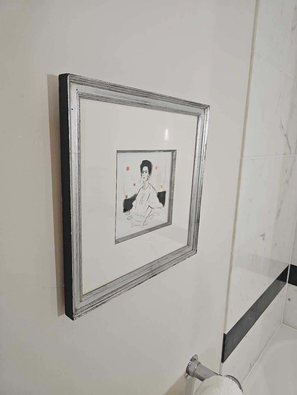 Lot 2265: * Framed Modernist Portrait – French School