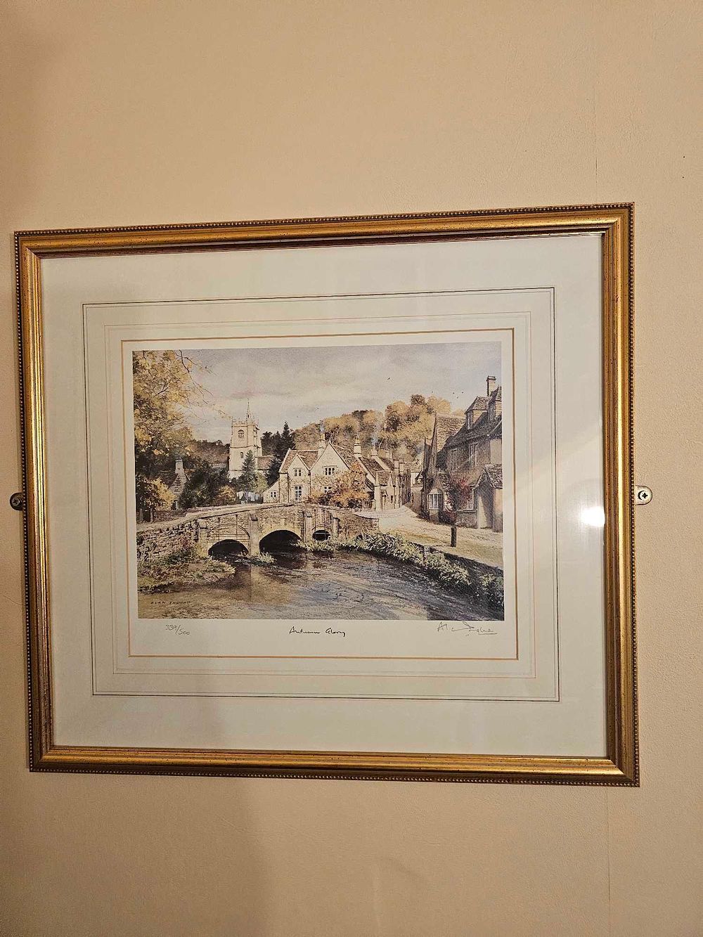 Lot 1064: * 4 x limited edition Alan Ingham (British, 1932-2002) prints Autumn Glory 337 of 500