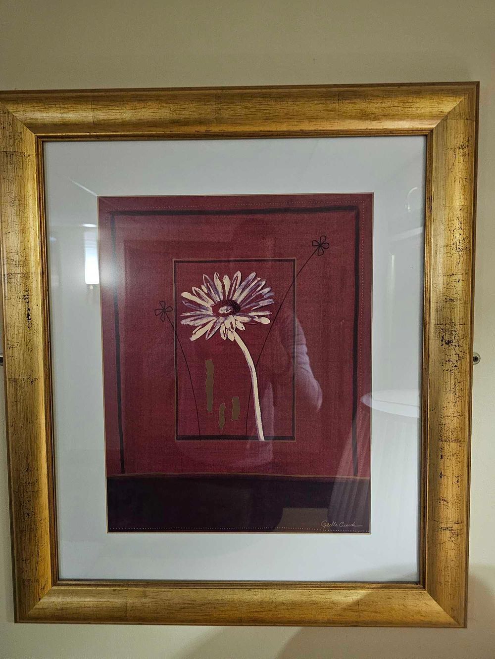 Lot 1068: * A framed and glazed botanical print 61 x 70cm