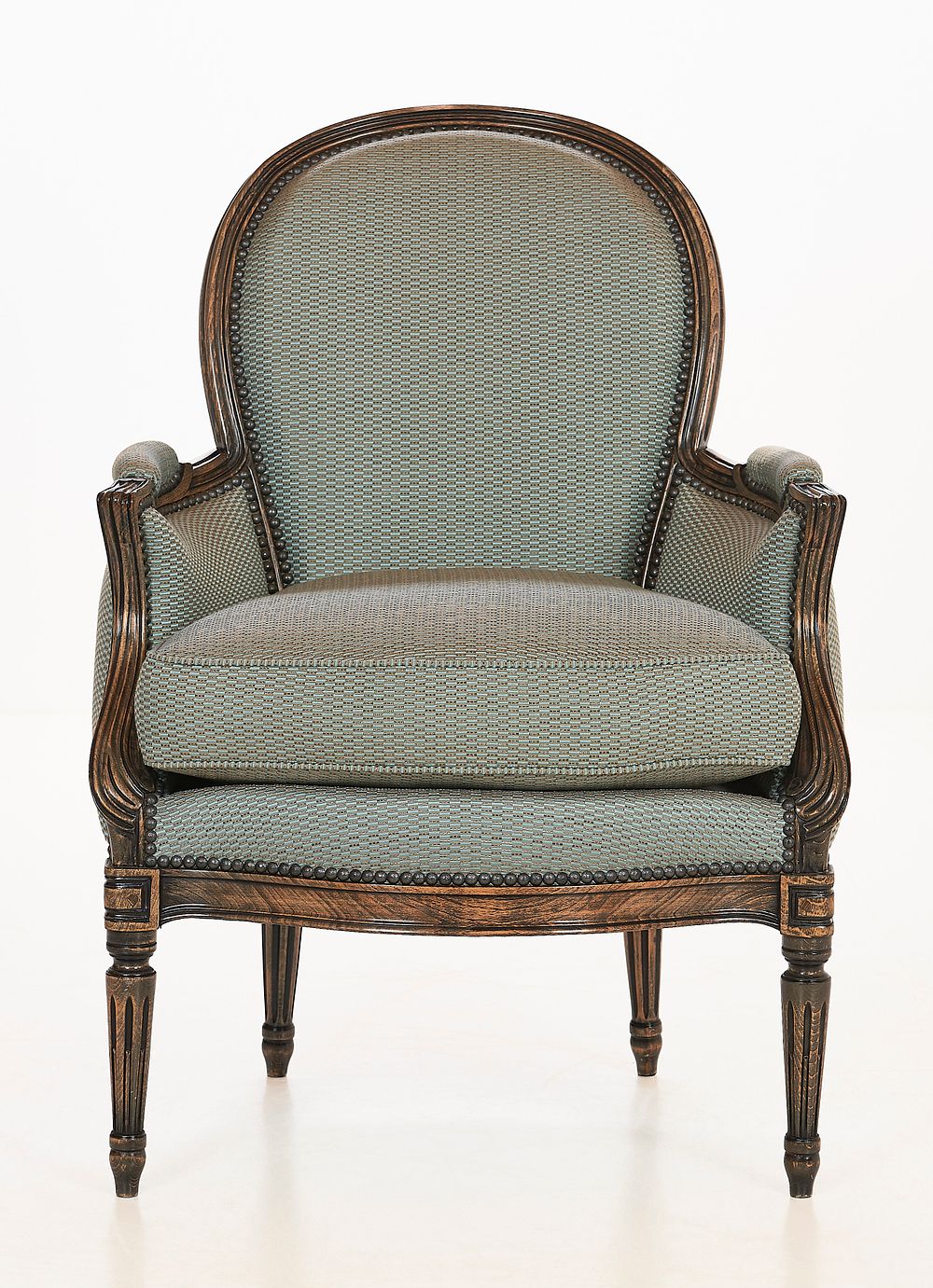 Lot 770: A pair of Easychair "Ancelet" in Louis XV style is a masterful homage to the golden age of French