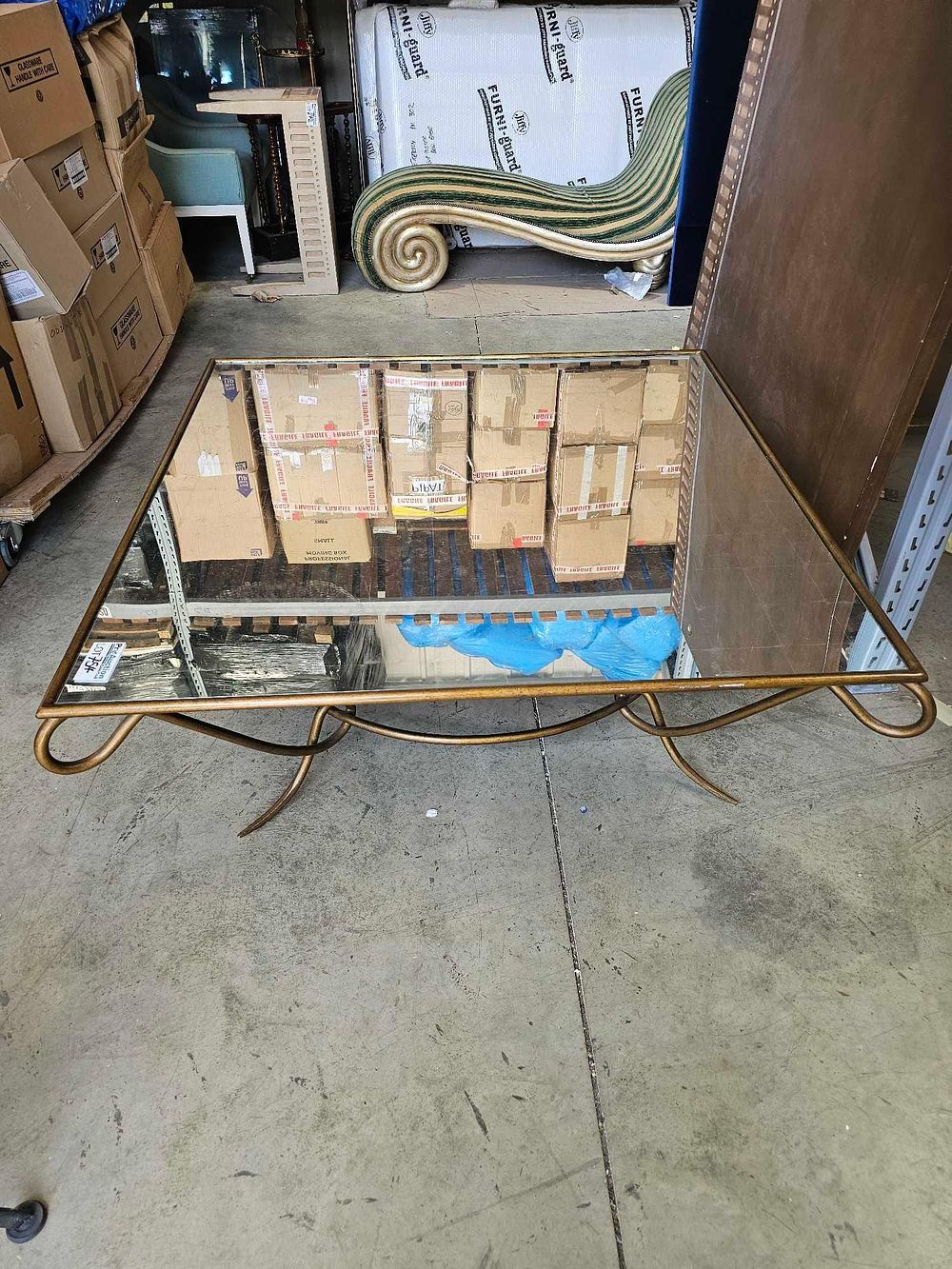 Lot 754: * A René Prou Style Cocktail Table