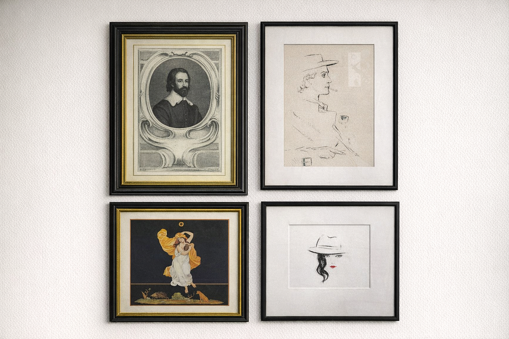 Lot 171: * Set of 4 Prints: Cottington, Maestri Gruau (Ref 062)