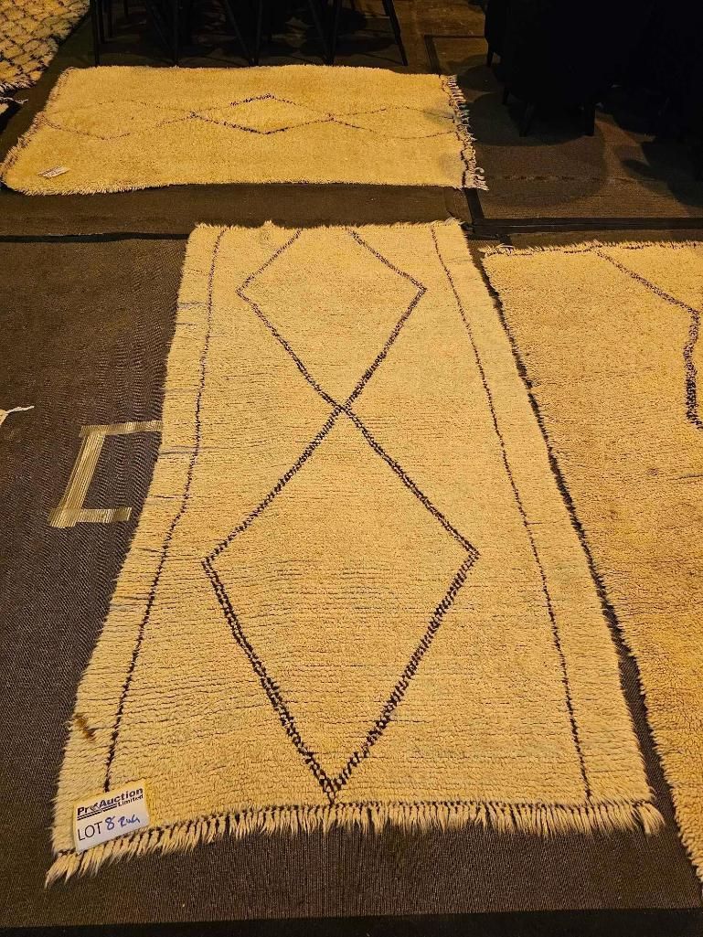 Lot 246: * Beni Ouarain Pile Rug – Morocco, Sourced from Larusi (SCRug8)