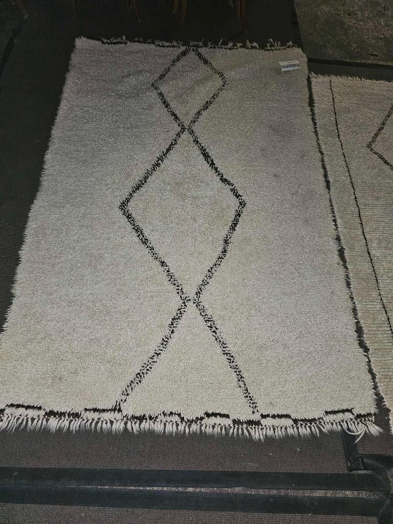 Lot 254: * Beni Ouarain Pile Rug – Morocco, Sourced from Larusi (SCRug9)