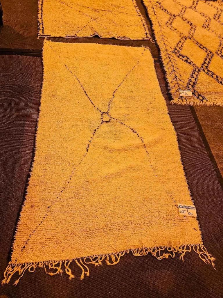 Lot 256: * Beni Ouarain Pile Rug – Morocco, Sourced from Larusi (SCRug1)