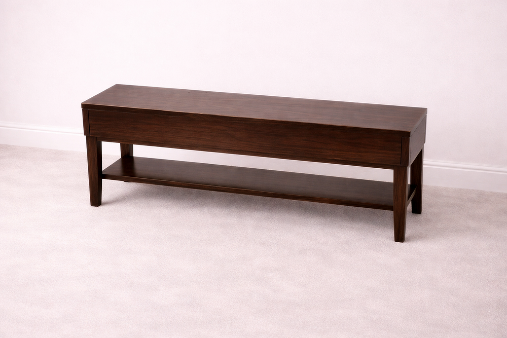 Lot 335: * Decca Rectangular Coffee Table with Hidden Drawers