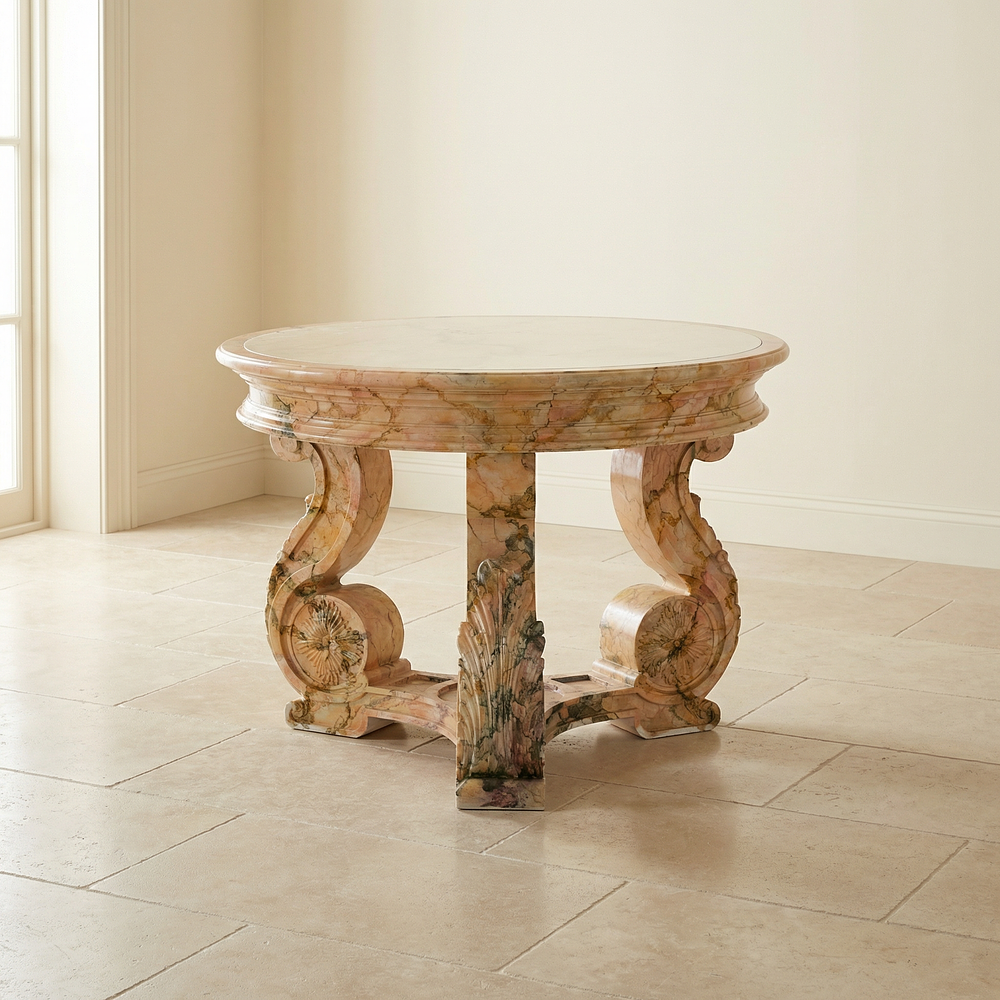 Lot 495: * Louis XIV Style Rosace Table