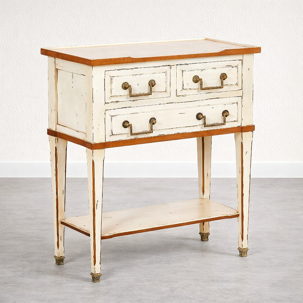 Lot 525: * Louis XVI Style Rousseau Bedside Table
