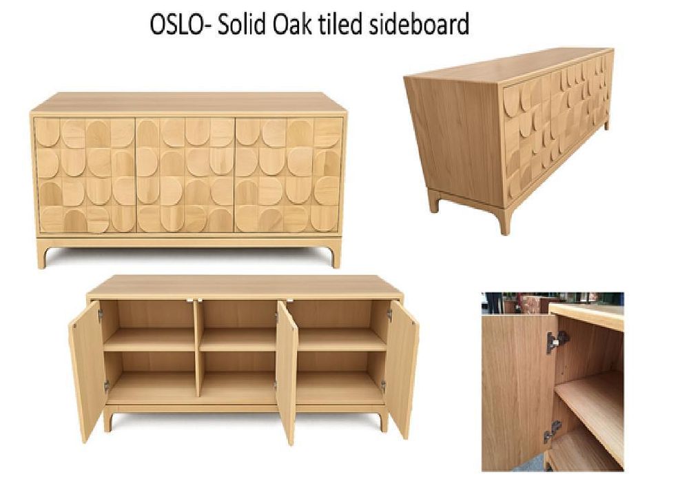 Lot 575: * Oslo Sideboard in Solid European Oak