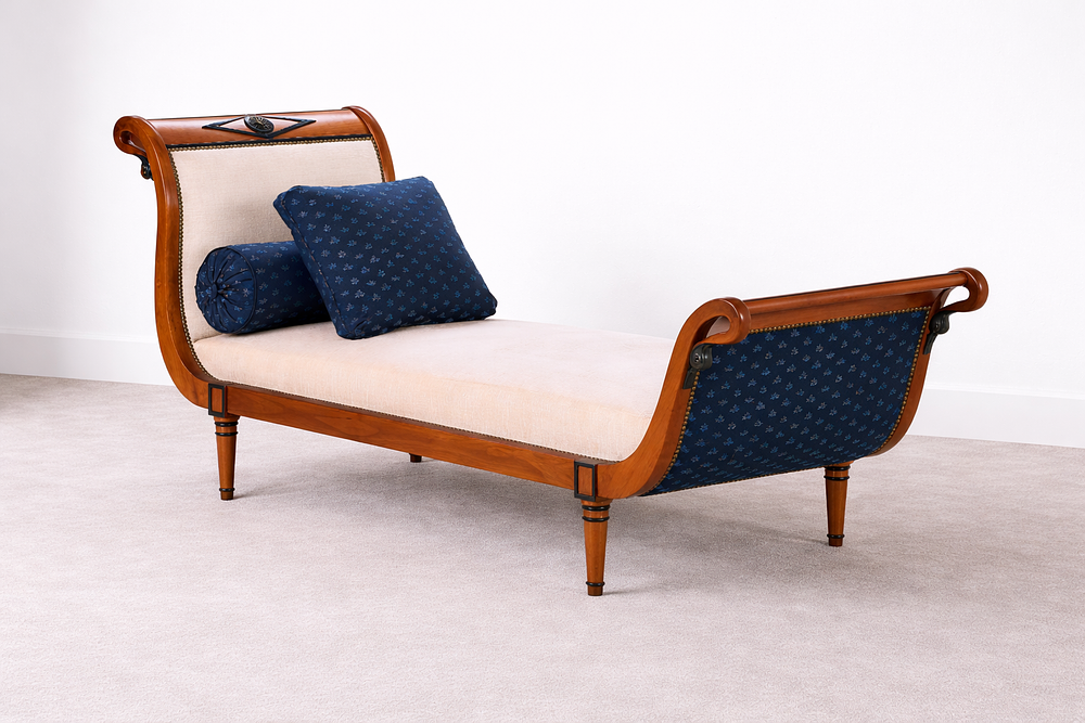 Lot 599: * Restauration Style Chaise Longue (Méridienne) – Brifaudon
