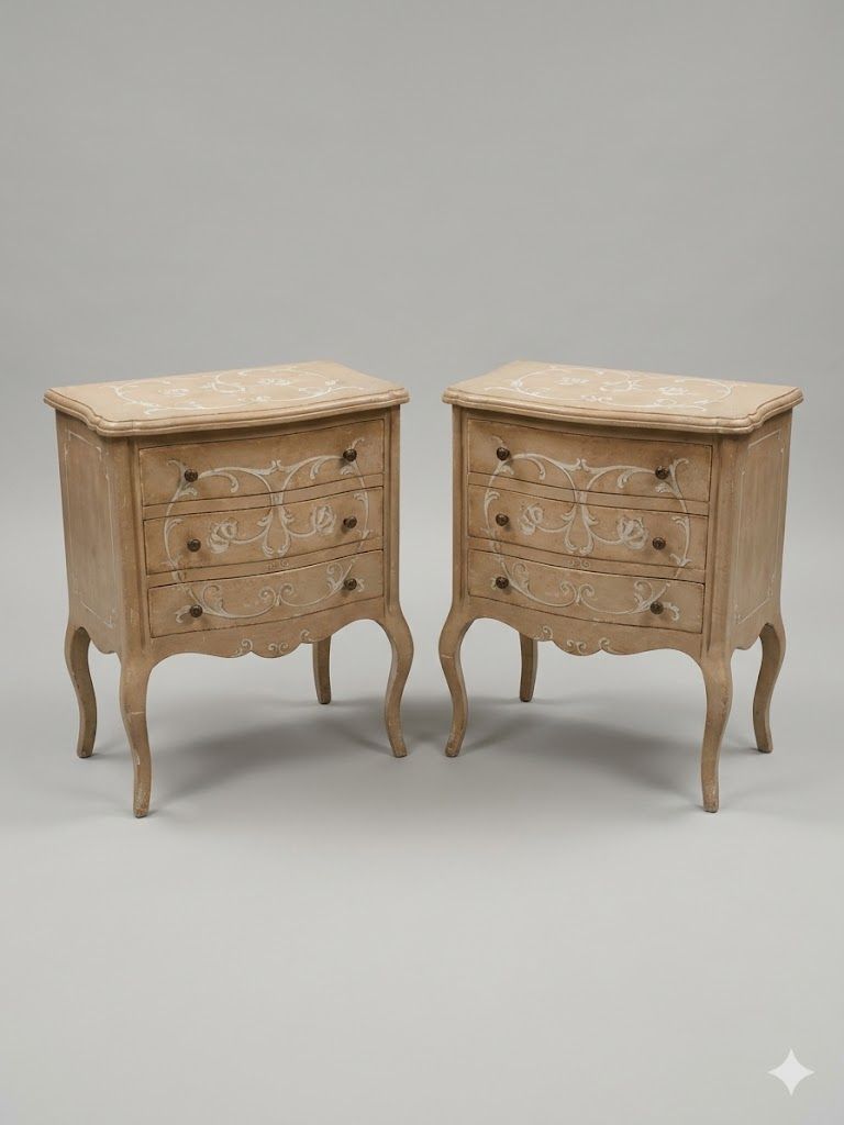 Lot 816: * A pair of Tiepolo nightstands by Porte Italia Interiors Srl