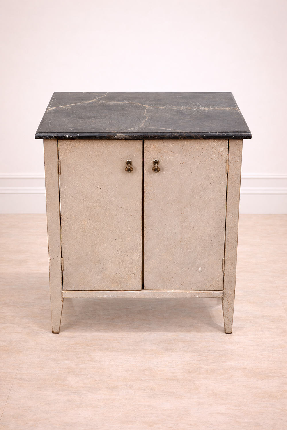 Lot 824: * A Porte Italia Interiors Srl Two Door Cabinet 65 X 56 X 82cm
