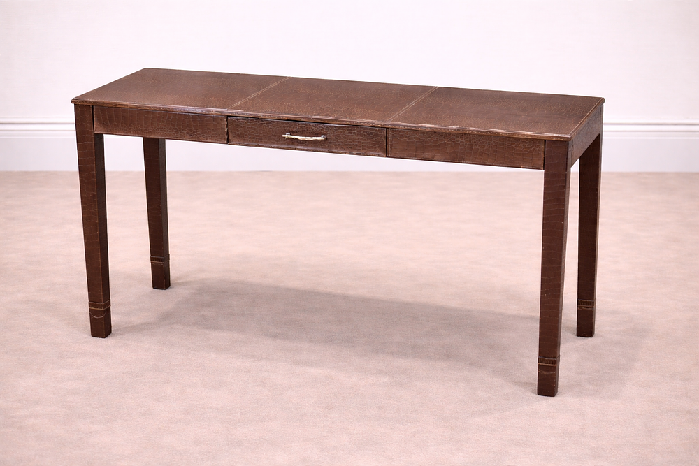 Lot 856: * A Rectangular Single Drawer Table With