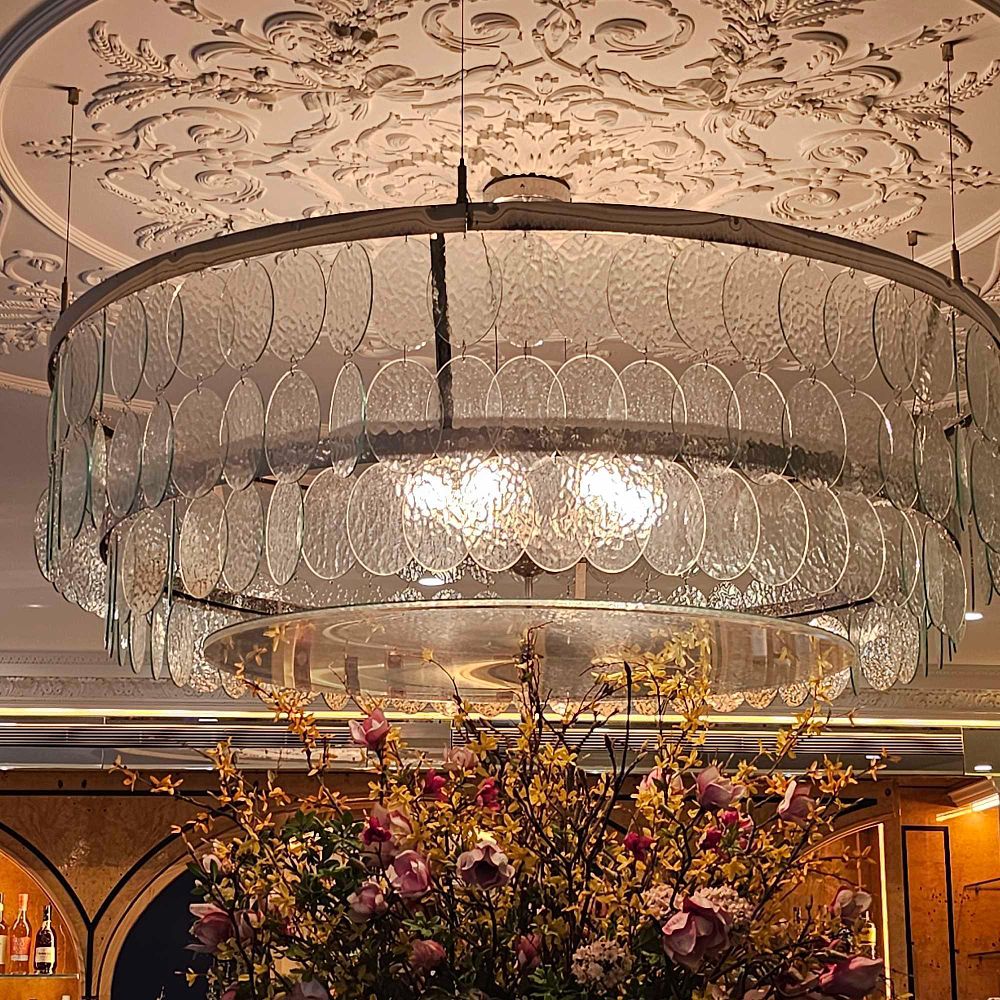 Lot 1135: * Bespoke two-tier chandelier