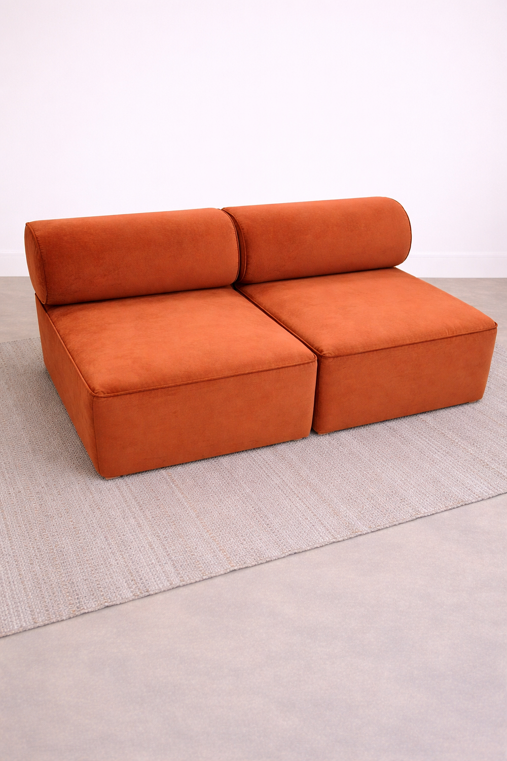 Lot 430: * A pair of contemporary Eave style modular chairs in the manner of Audo Copenhagen