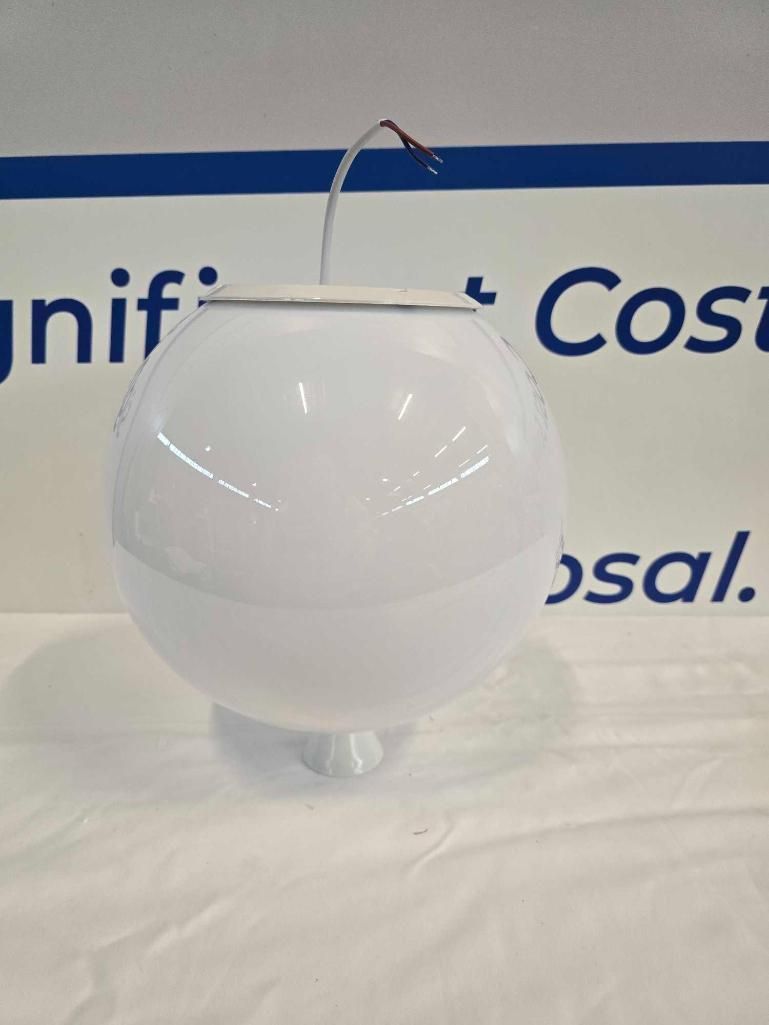Lot 157: * Pair I-Lite Memory-Inspired Balloon Flush Mount Lamp