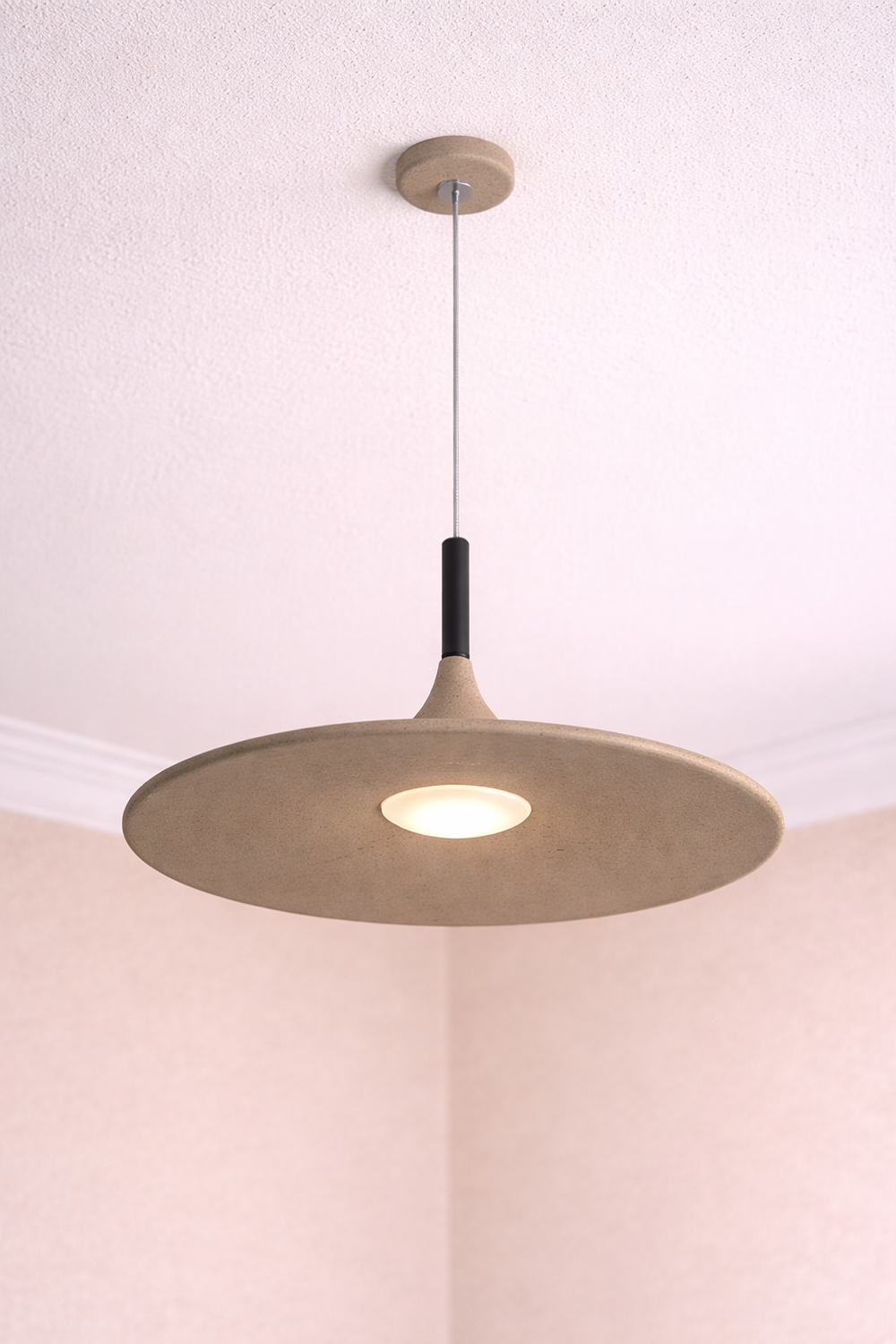 Lot 184: * I-Lite Aplomb-Inspired Brown Pendant