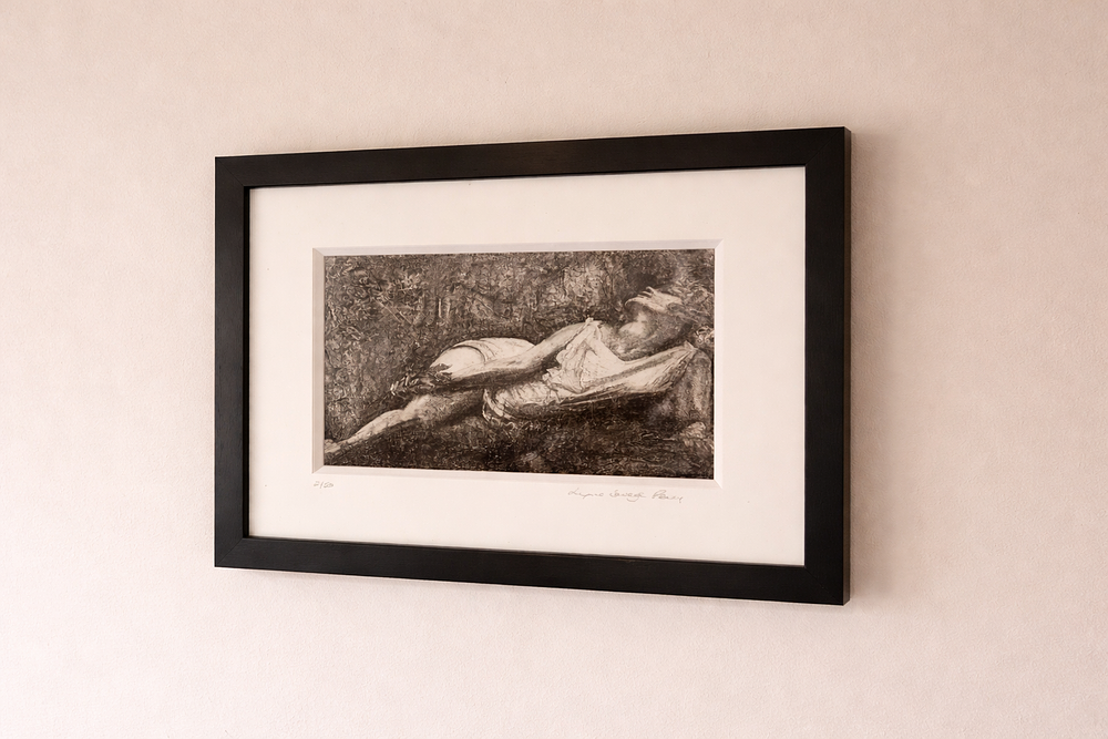 Lot 284: * Lynne Savege Peacy A pair of framed artworks