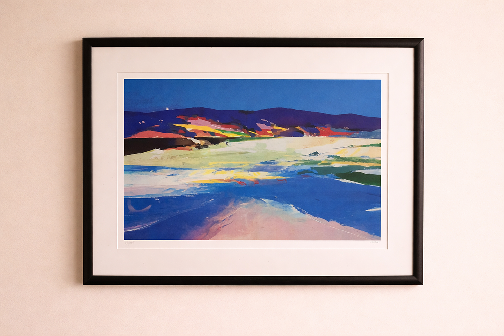 Lot 295: * Donald Hamilton Fraser RA (British, 1929–2009) Beachscape Sutherland