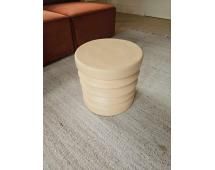 Lot 318: Stoneware Side Table by Dutch design house HKliving