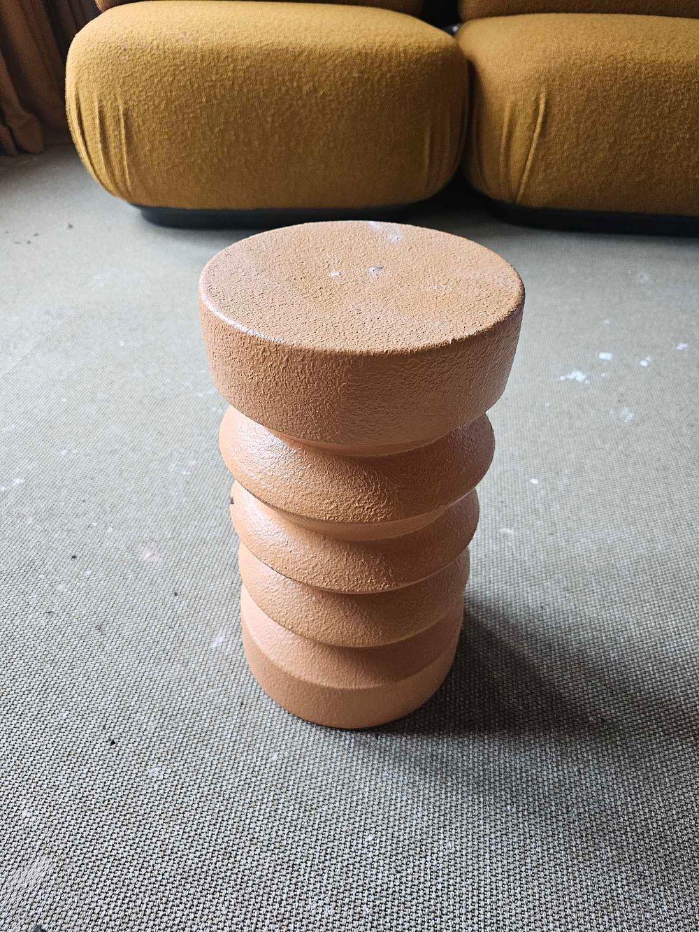 Lot 358: HKLiving Stoneware Side Table is a bold