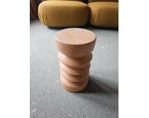 Lot 373: HKLiving Stoneware Side Table is a bold