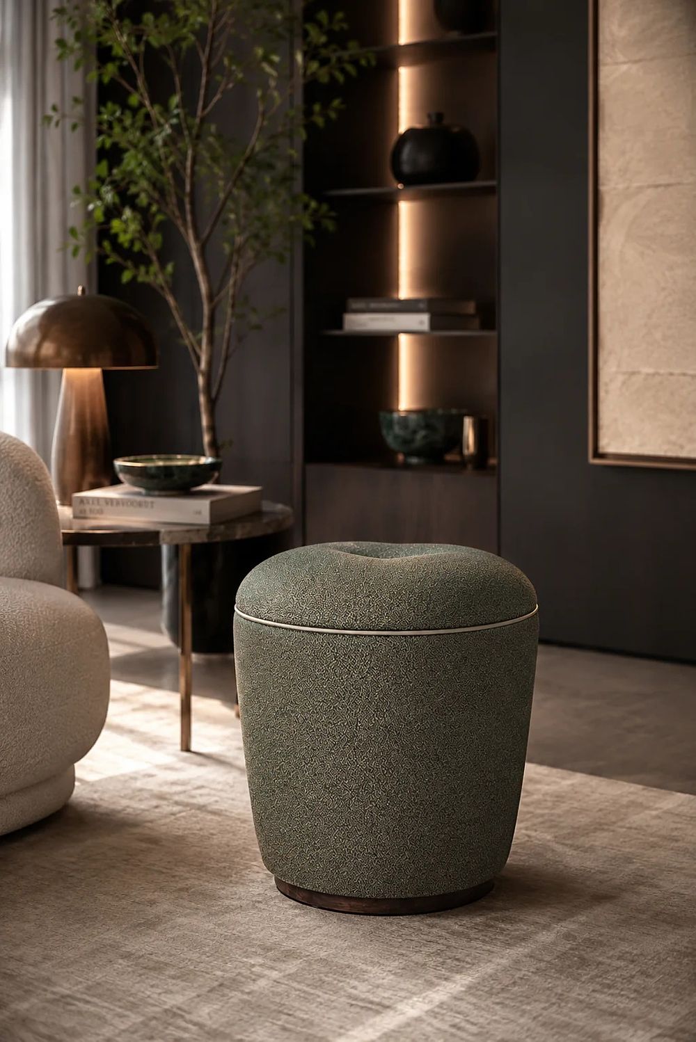Lot 536: Gaitlin Pouf.