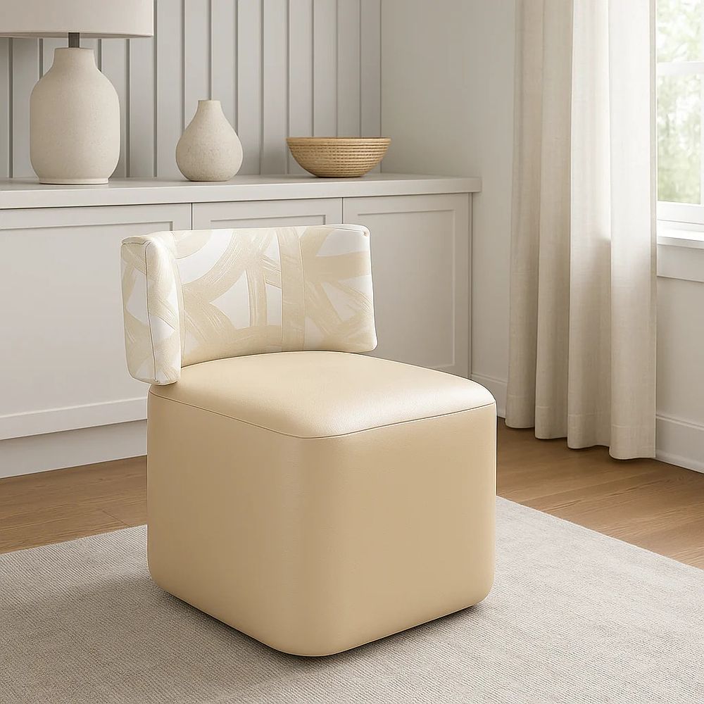 Lot 540: Nikki Chair – White Gold Edition