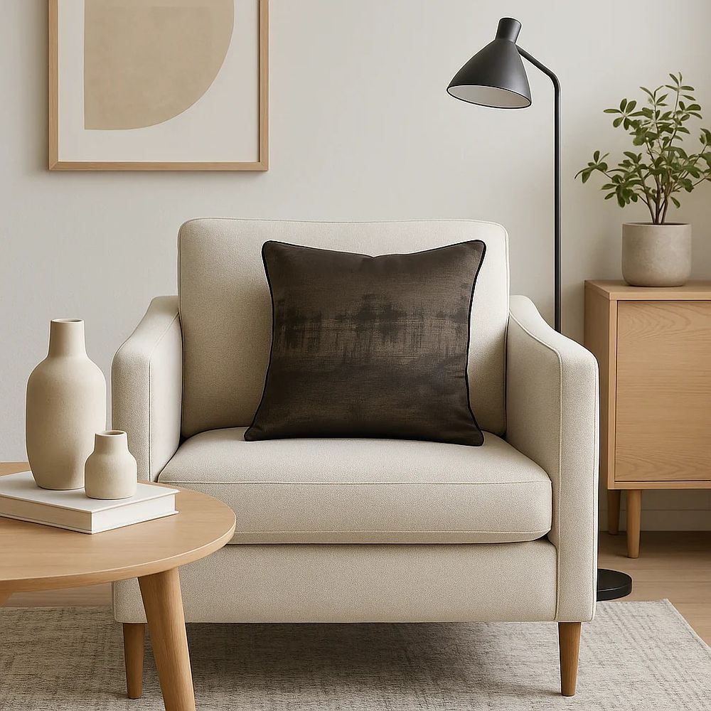 Lot 584: Luxury. Cushion (100% Feather Filled).