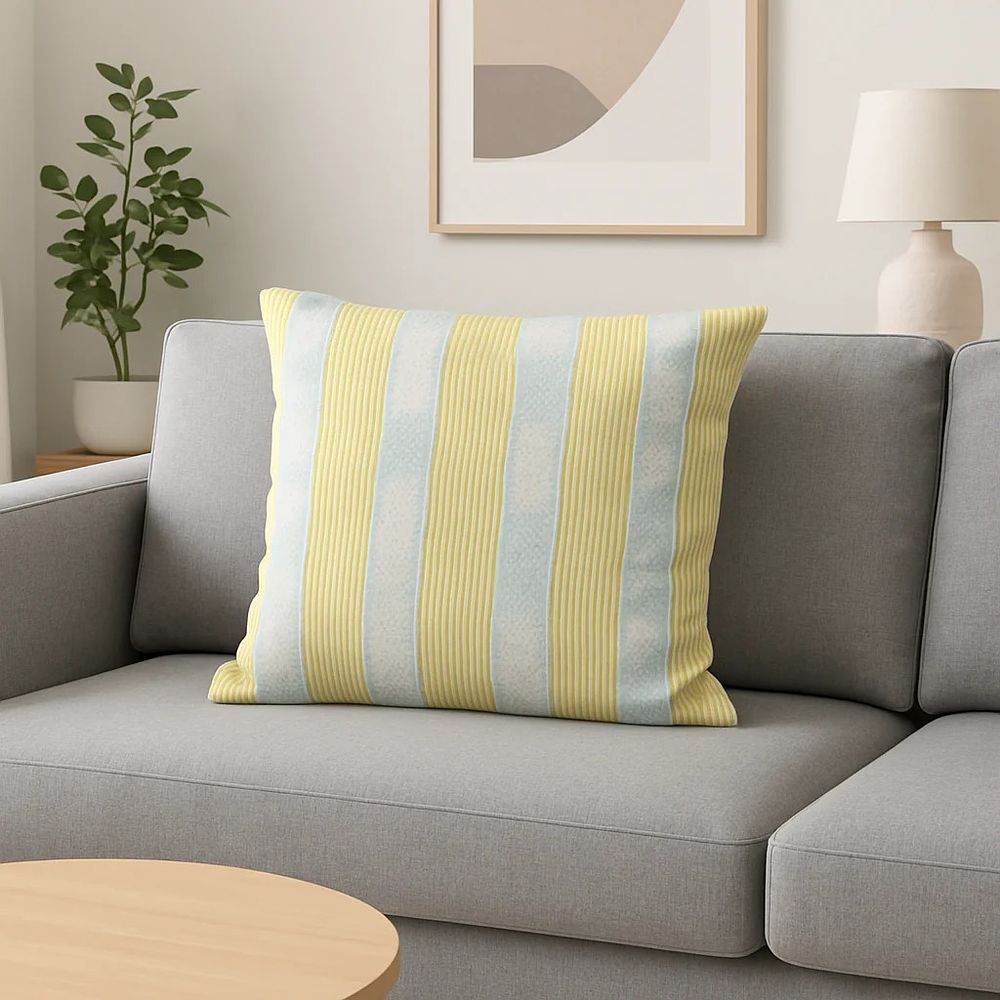 Lot 603: George Spencer - Far Out Olive Cushion