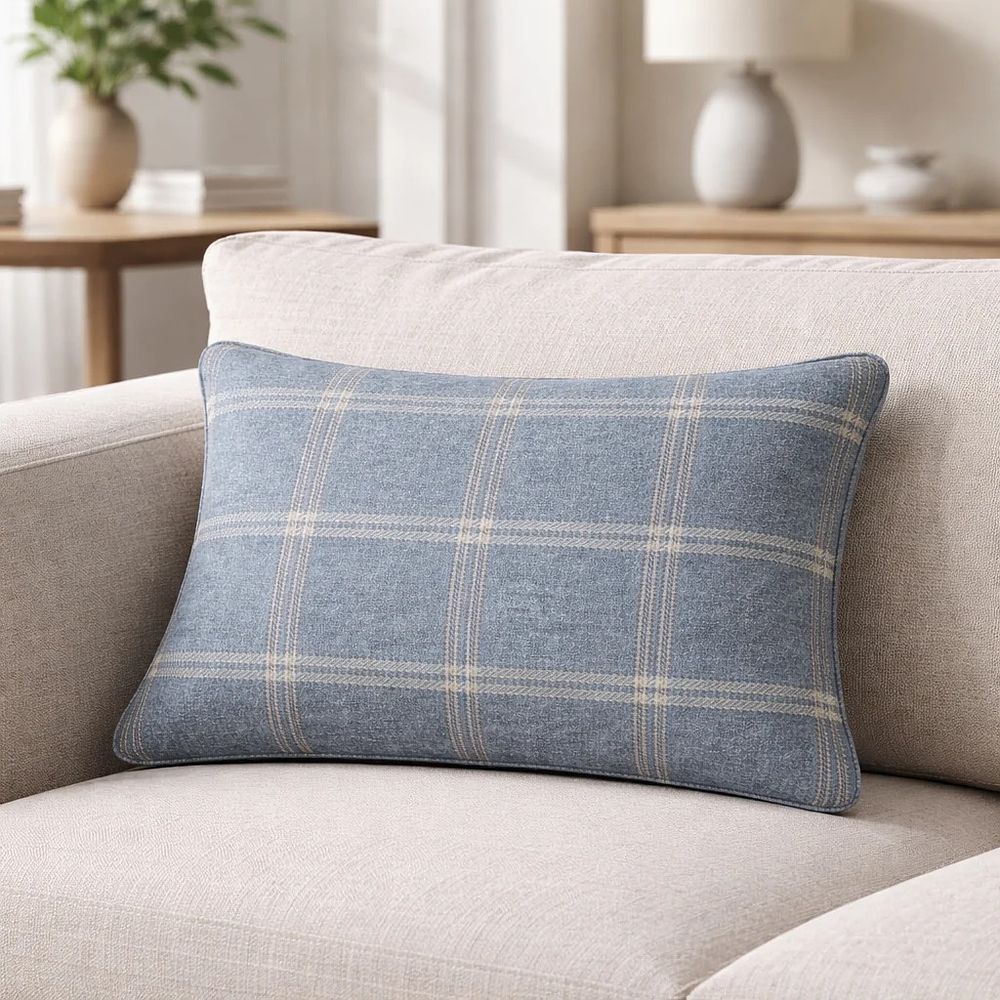 Lot 637: 3 x Luxury. Cushion (100% Feather Filled). Part of the Modern Country Weaves collection