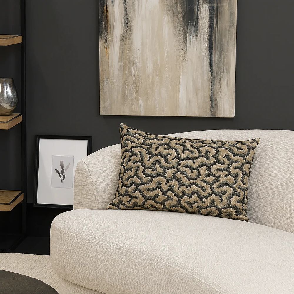 Lot 638: Luxury Nobilis - Lophelia Cushion (100% Feather Filled)