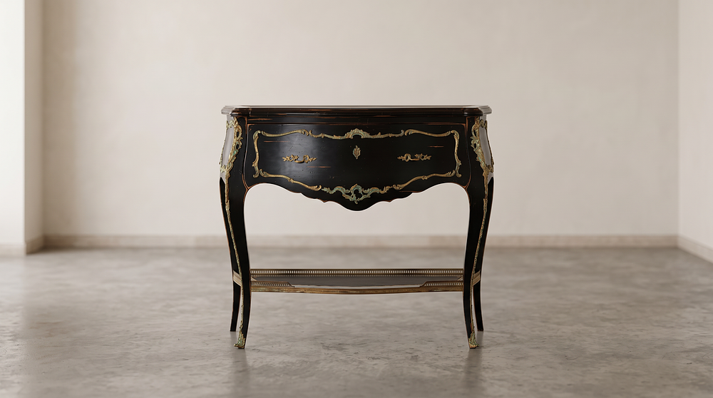 Lot 219: Louis XV style Sideboard "Fargelot" is a sophisticated embodiment of mid – 18th – century Parisian