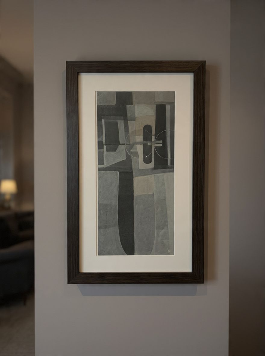 Lot 526: Craig Alan "Retro Elegance" Vertical Mid-Century Style Print