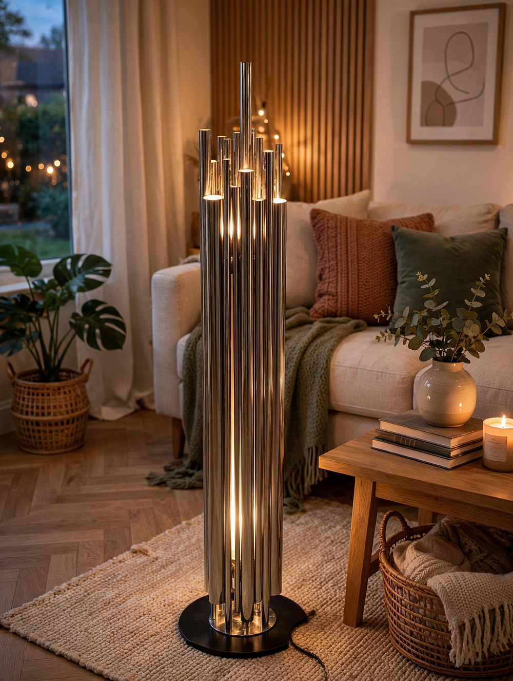 Lot 651: A high-end DelightFULL 'Brubeck' luxury Mid-Century Art Deco style mid-century modern sculptural