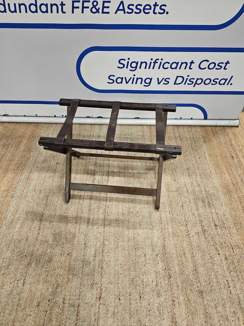 Lot 696: 10 x Aslotel premium hotel contract luggage stand