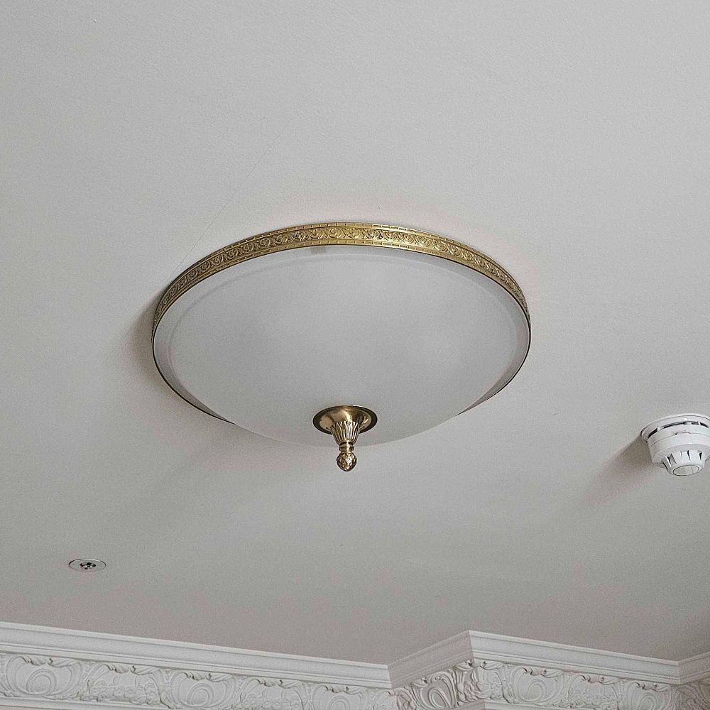 Lot 398: Neo-Classical Style Plafonnier Ceiling Light