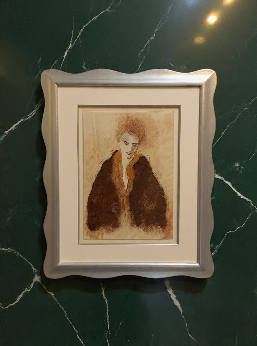 Lot 466: A Framed Fine Art Print After Roy Fairchild-Woodard (British 1953) contemporary decorative print