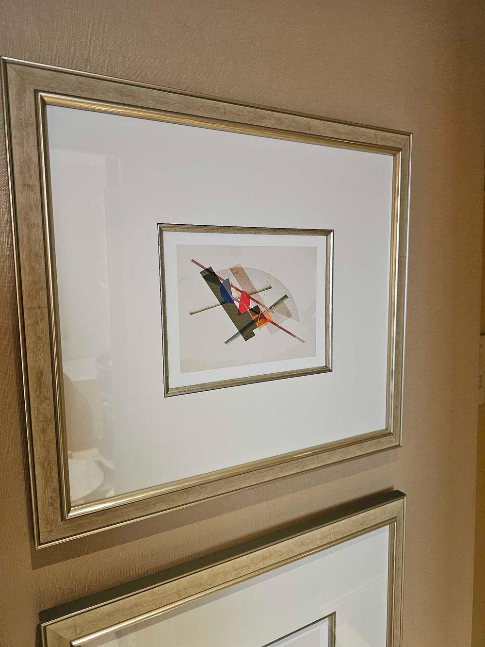 Lot 1562: A Set of Four Framed Constructivist Fine Art Prints after László Moholy-Nagy (Hungarian, 1895–
