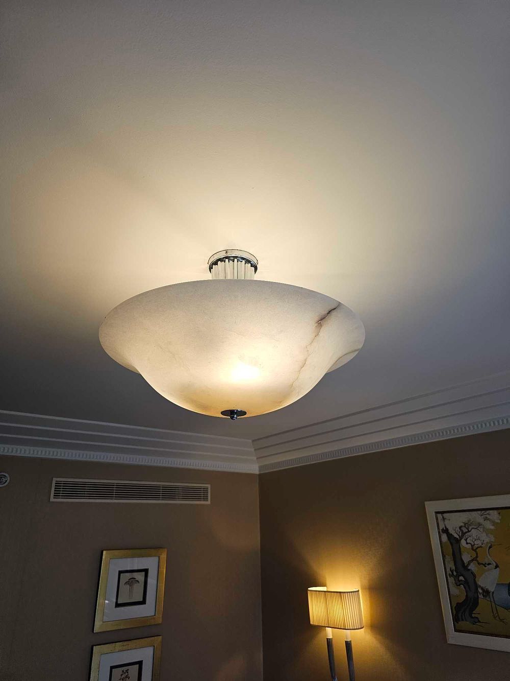 Lot 1748: Neoclassical Style Plafonnier Ceiling Light