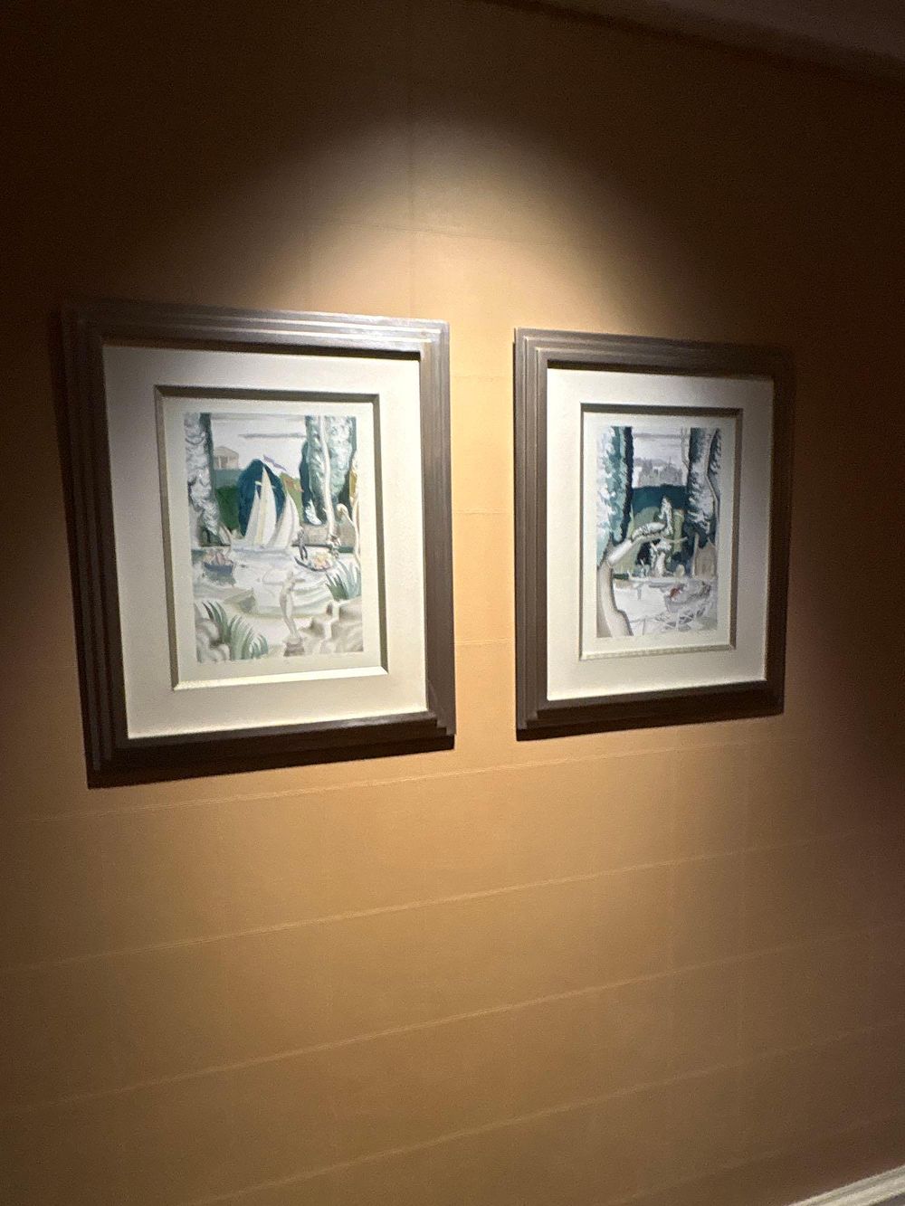 Lot 1952: A set of 2 prints Julian Bray (British, b 1965.) London Pastimes 15 Limited edition print 6 of 100 /