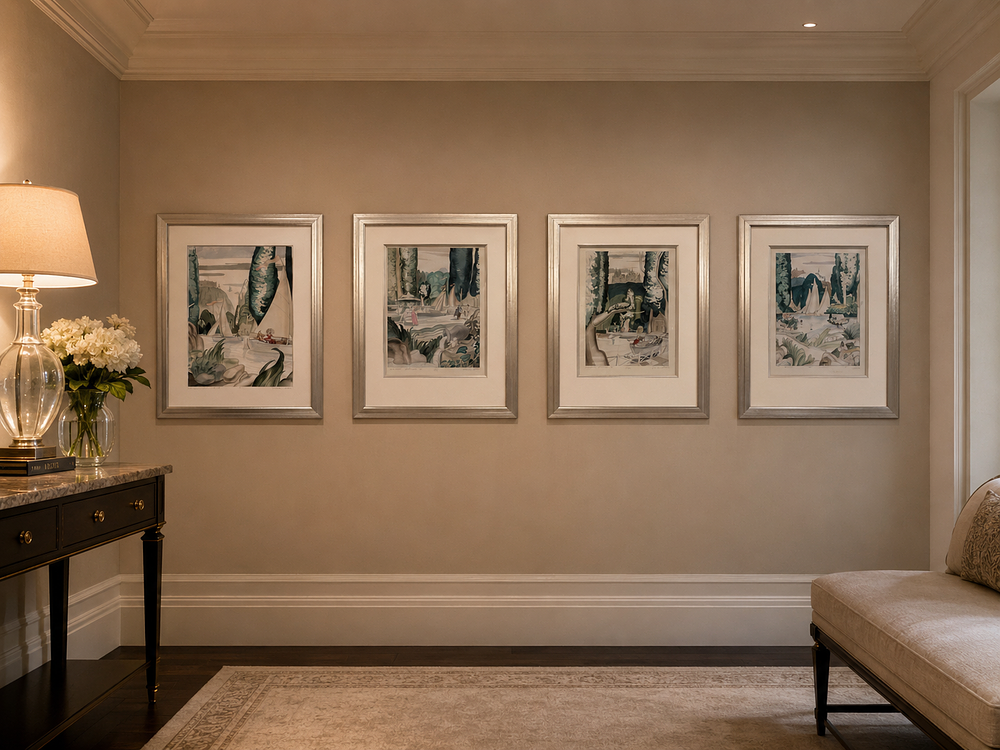 Lot 2030: A set of 4 prints Julian Bray (British, b 1965.) London Pastimes 13 Limited edition print 1 of