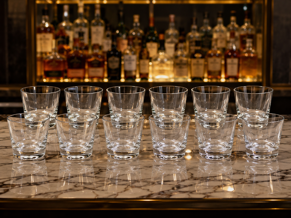 Lot 17B: 12 x John Jenkins Manhattan Tumbler OF Capacity 310ml / 10oz [Part # 5179] Lot closed