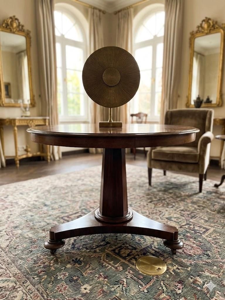 Lot 218: Regency-Style Mahogany Centre Table